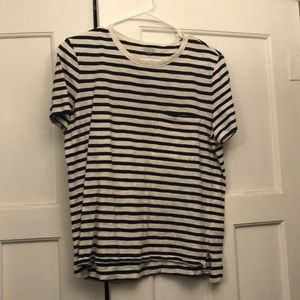 Old Navy striped top with chest pocket